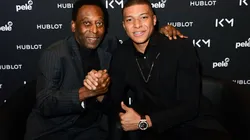 Pele and Kylian Mbappe