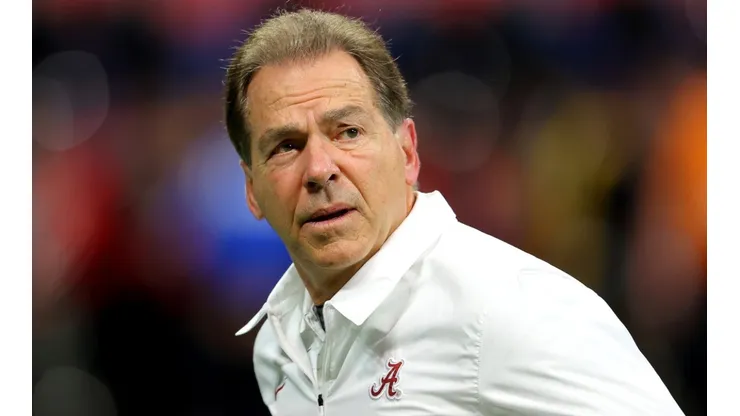 Nick Saban is the head coach of the Alabama Crimson Tide
