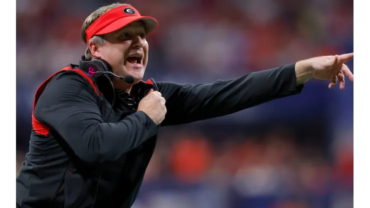 Kirby Smart of the Georgia Bulldogs