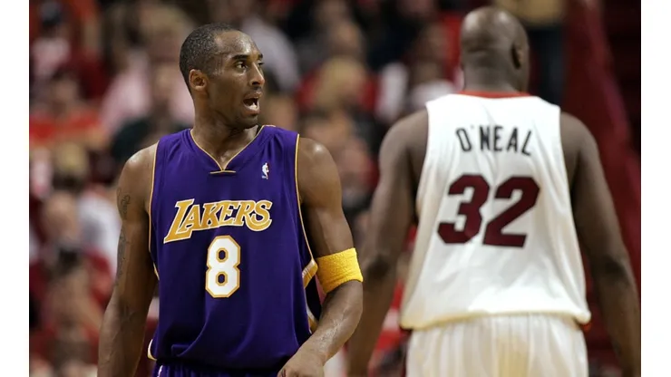 Kobe Bryant and Shaquille O'Neal