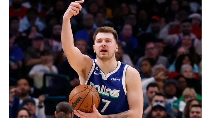 Luka Doncic of the Dallas Mavericks
