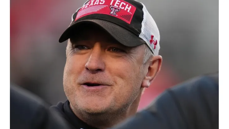 HC Joey McGuire of the Texas Tech Red Raiders