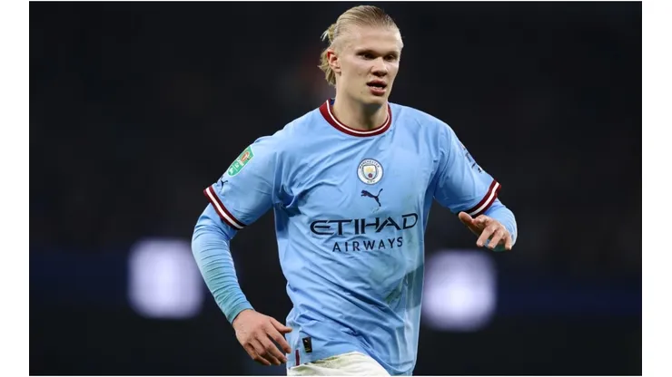 Erling Haaland of Manchester City