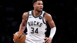 Giannis Antetokounmpo of the Milwaukee Bucks