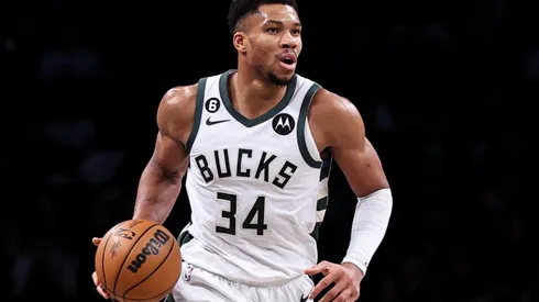 Giannis Antetokounmpo of the Milwaukee Bucks