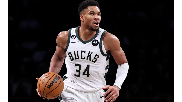Giannis Antetokounmpo of the Milwaukee Bucks
