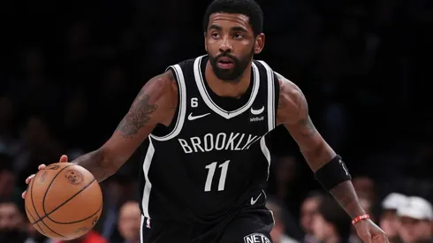 Kyrie Irving of the Brooklyn Nets