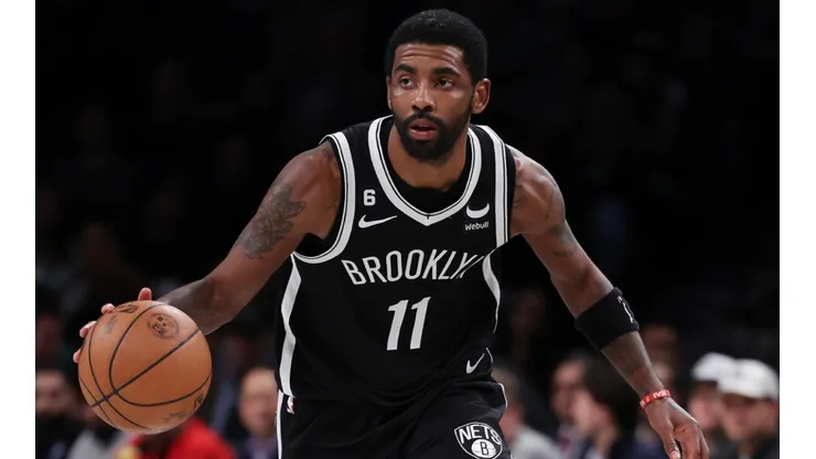 Kyrie Irving of the Brooklyn Nets