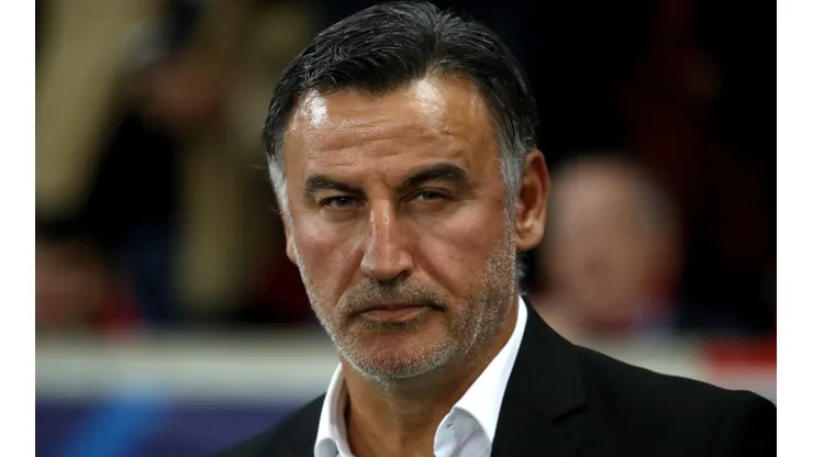 Christophe Galtier is on his first season in PSG