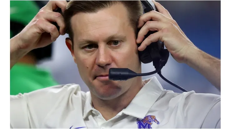 Head coach Ryan Silverfield of the Memphis Tigers