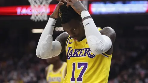 Dennis Schroder of the Los Angeles Lakers