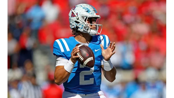 Jaxson Dart of Ole Miss