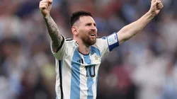 Lionel Messi at the Qatar 2022 World Cup final
