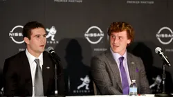 Bulldogs' Bennett (left) and Horned Frogs' Duggan