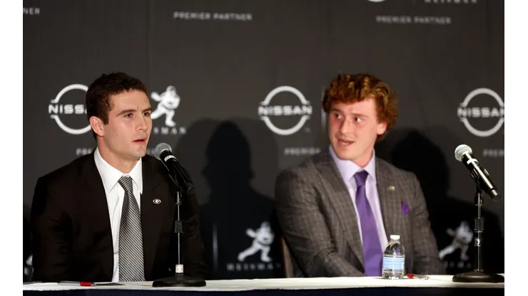 Bulldogs' Bennett (left) and Horned Frogs' Duggan