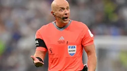 Szymon Marciniak at the Qatar 2022 World Cup final between Argentina and France
