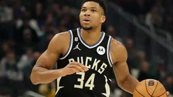 Giannis Antetokounmpo of the Milwaukee Bucks