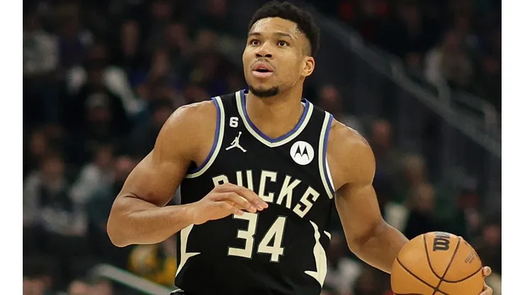 Giannis Antetokounmpo of the Milwaukee Bucks