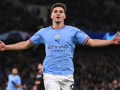 Why is Julian Alvarez not playing for Man City vs. Liverpool in the EFL Cup?