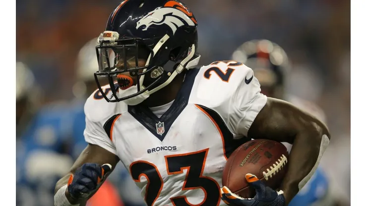 Ronnie Hillman with the Denver Broncos
