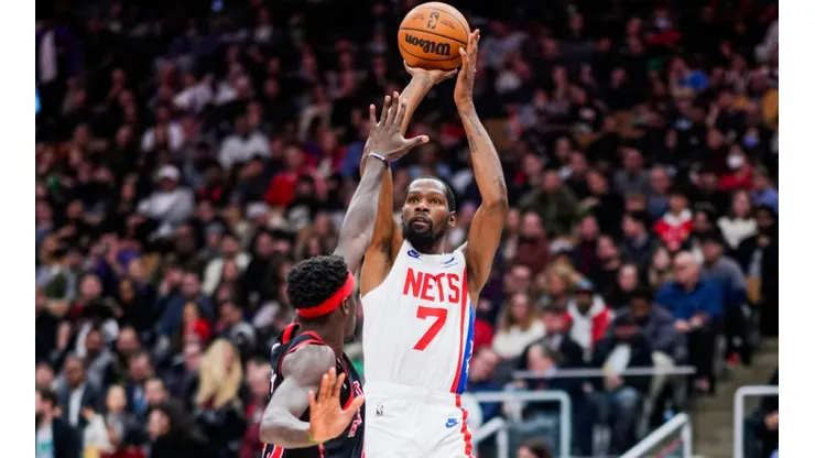 Kevin Durant of the Brooklyn Nets