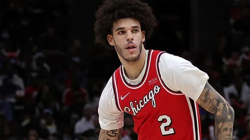 Lonzo Ball of the Chicago Bulls