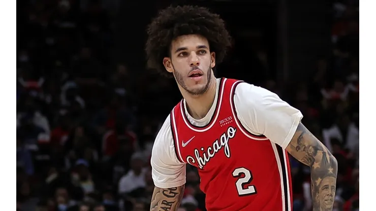 Lonzo Ball of the Chicago Bulls