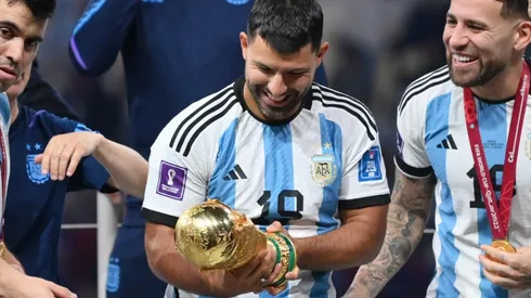Sergio Aguero of Argentina
