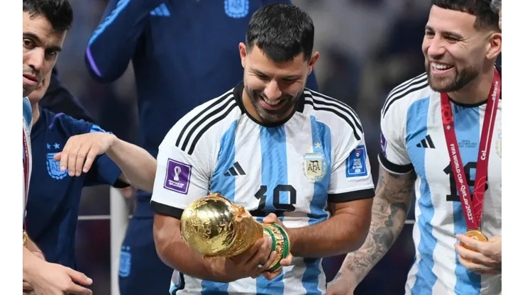 Sergio Aguero of Argentina