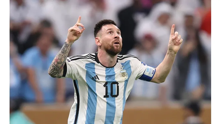 Lionel Messi of Argentina