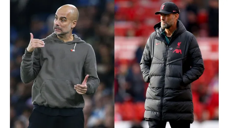 Josep Guardiola and Jurgen Klopp