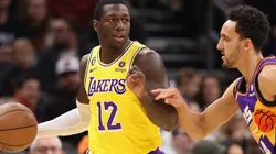 Kendrick Nunn of the Los Angeles Lakers