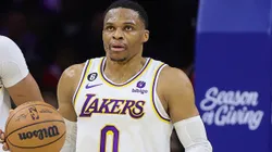 Russell Westbrook of the Los Angeles Lakers