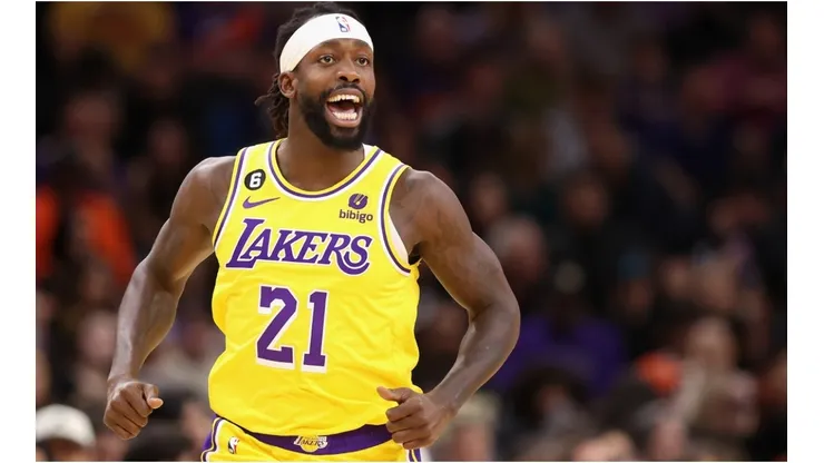 Patrick Beverley of the Los Angeles Lakers