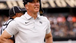 HC Dave Clawson of Wake Forest