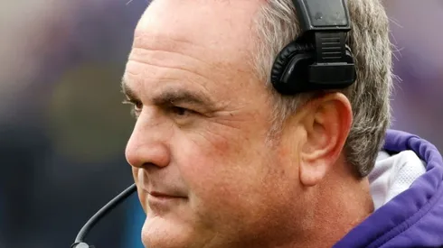 HC Sonny Dykes of the TCU Horned Frogs