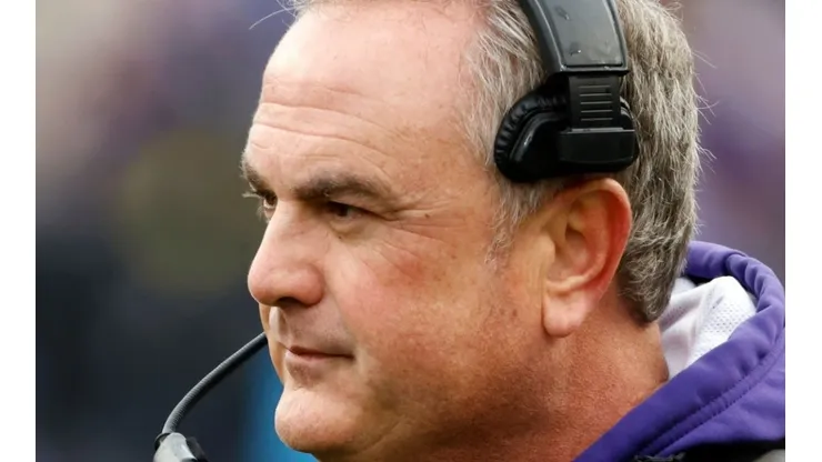 HC Sonny Dykes of the TCU Horned Frogs