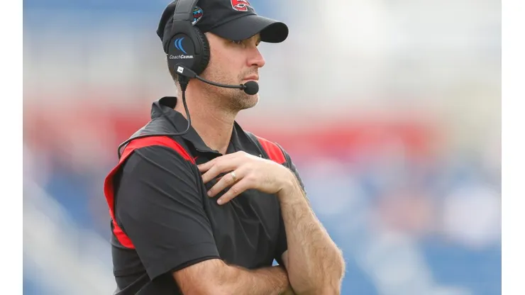 HC Tyson Helton of the WKU Hilltoppers