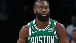 Jaylen Brown #7 of the Boston Celtics