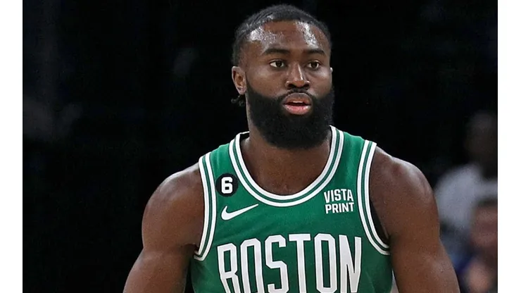 Jaylen Brown #7 of the Boston Celtics