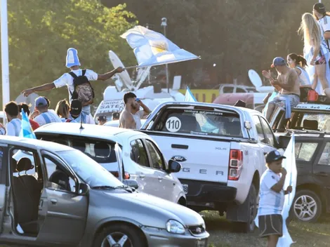 Argentina arrive in Buenos Aires to celebrate the World Cup victory