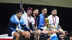 Argentina players celebrating
