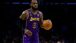 LeBron James attending a Dallas Cowboys game.