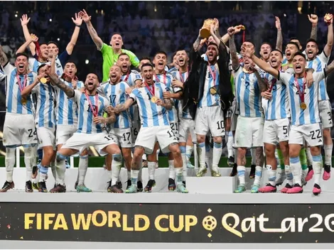 Messi holding the World Cup trophy: Best images of Argentina becoming champions