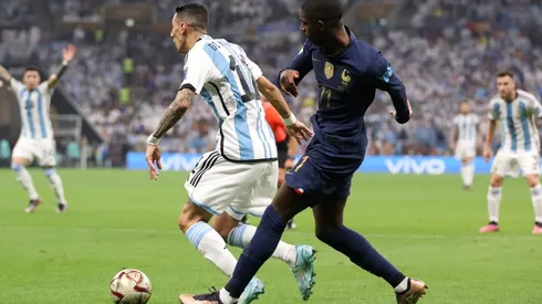Angel Di María and Ousmane Dembele