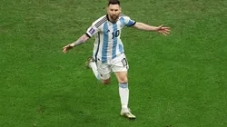 Lionel Messi of Argentina