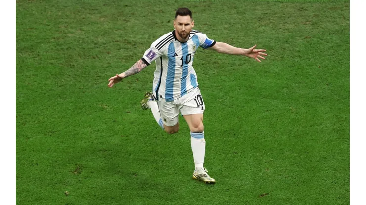 Lionel Messi of Argentina