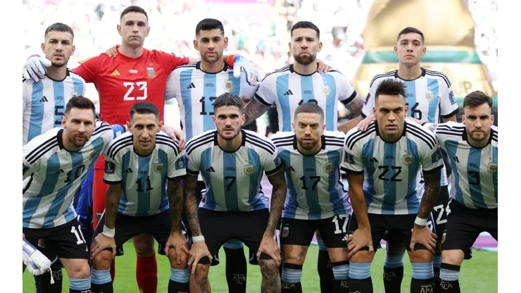 Argentina players at World Cup 2022
