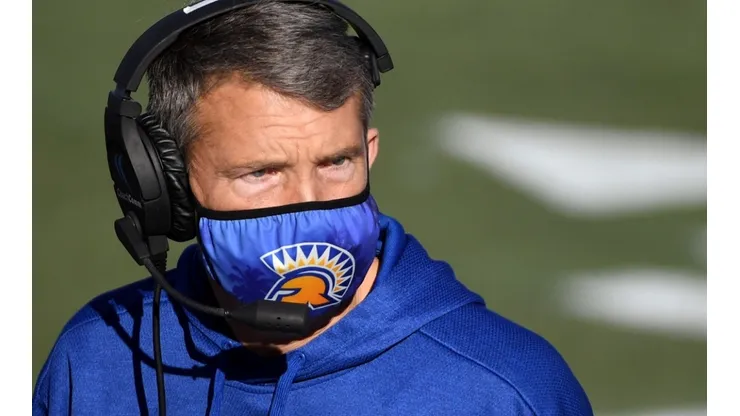 HC Brent Brennan of San Jose State Spartans