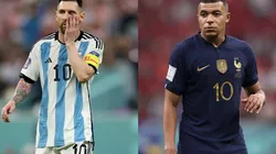 Lionel Messi and Kylian Mbappe